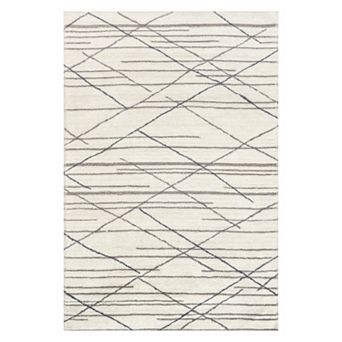 RugsUSA Sticks Wool Area Rug