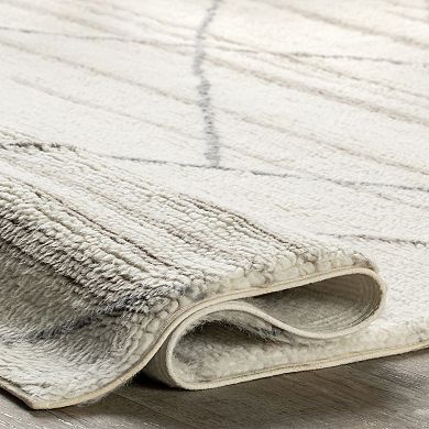 RugsUSA Sticks Wool Area Rug