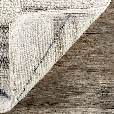 RugsUSA Sticks Wool Area Rug