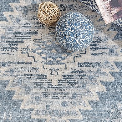RugsUSA Venice Fringed Wool Blend Area Rug