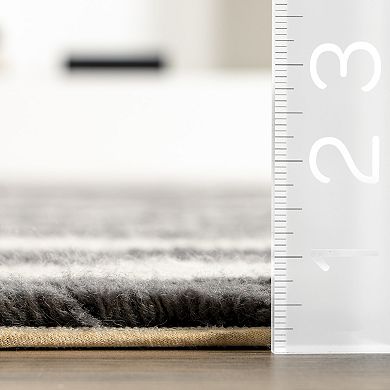 RugsUSA Vlad Striped Wool Area Rug