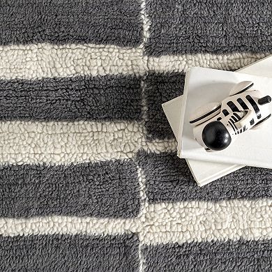 RugsUSA Vlad Striped Wool Area Rug