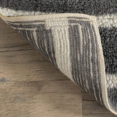RugsUSA Vlad Striped Wool Area Rug
