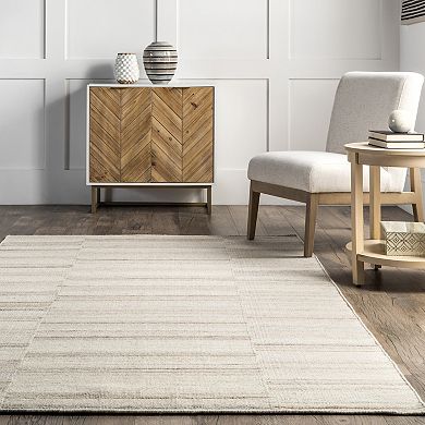RugsUSA Marble Shag Wool Area Rug