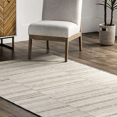 RugsUSA Marble Shag Wool Area Rug