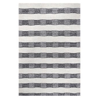 RugsUSA Sophie Striped Wool Blend Area Rug