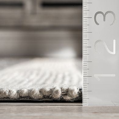 RugsUSA Sophie Striped Wool Blend Area Rug