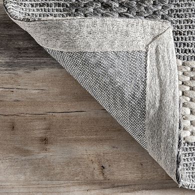 RugsUSA Sophie Striped Wool Blend Area Rug