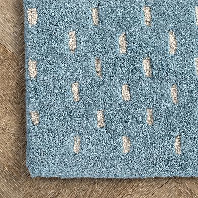 RugsUSA Mandia Striped Wool Blend Area Rug