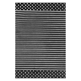 RugsUSA Mandia Striped Wool Blend Area Rug