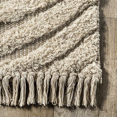 ArvinOlanoXRugsUSA Riley Textured Shag Area Rug