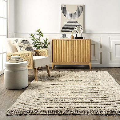 ArvinOlanoXRugsUSA Riley Textured Shag Area Rug