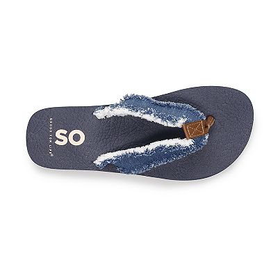 SO® Bloomfield Women's Thong Sandals