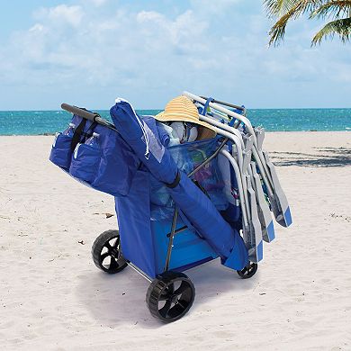 Rio Deluxe Wonder Wheeler Beach Cart