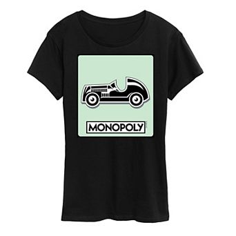 Women's Monopoly Car Game Token Graphic Tee by Hasbro