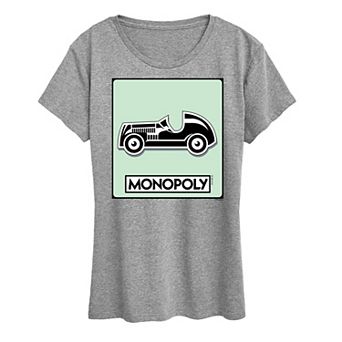 Women's Monopoly Car Game Token Graphic Tee by Hasbro