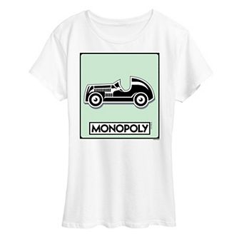 Women's Monopoly Car Game Token Graphic Tee by Hasbro