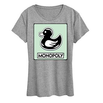 Women's Monopoly Duck Token Graphic Tee by Hasbro