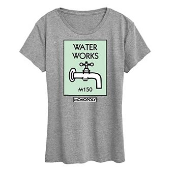 Women's Monopoly Waterworks Graphic Tee by Hasbro