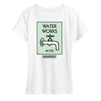 Women's Monopoly Waterworks Graphic Tee by Hasbro