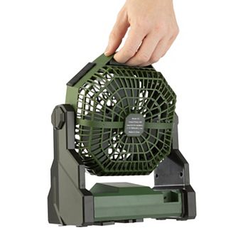 Wakeman Camping Fan with Tent Light