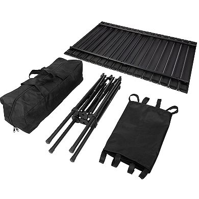Wakeman Outdoors Storage Folding Camping Table