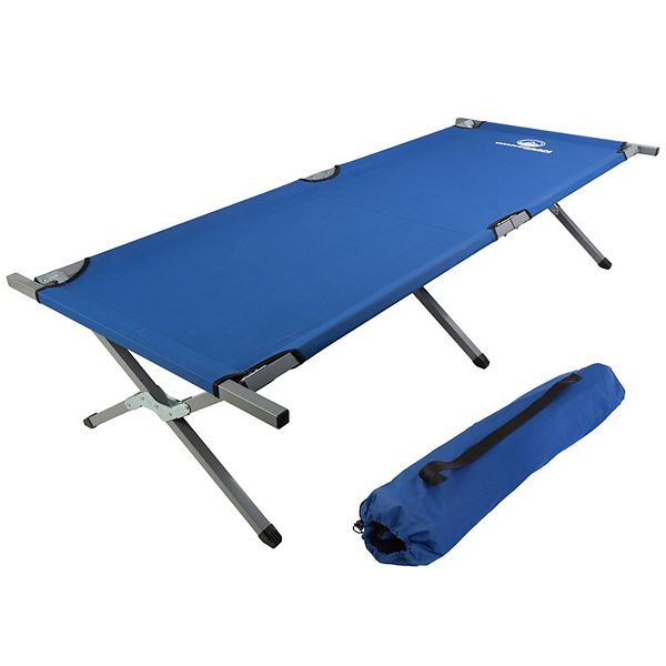Wakeman Outdoors Portable Folding Camping Cot with Carry Bag
