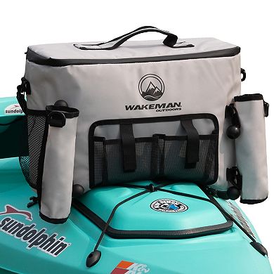 Wakeman Outdoors 18L Seat Back Water-Resistant Insulated Kayak Fishing Bag Cooler
