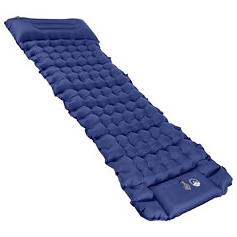 Wakeman Inflatable Sleeping Pad with Built-In Foot Pump