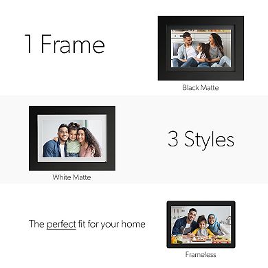 Simply Smart Home 10.1” PhotoShare Friends and Family Smart Digital Picture Frame