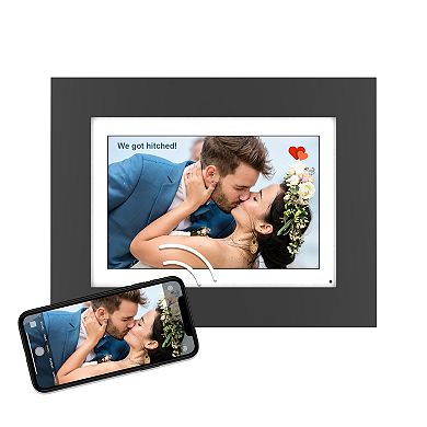 Simply Smart Home 8” PhotoShare Friends and Family Smart Digital Picture Frame