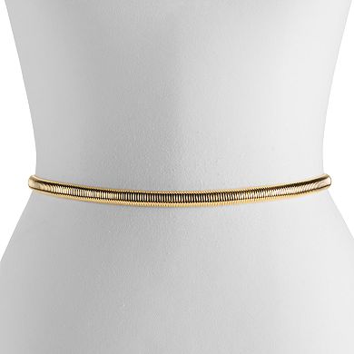 Nine West Cobra Double Ring Stretch Belt