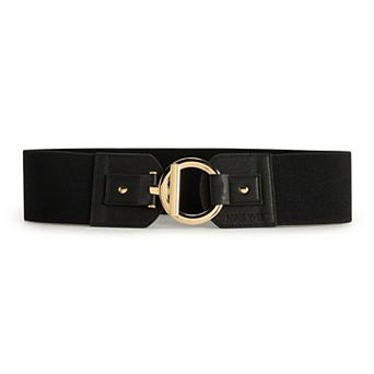 Women's Nine West Interlock Circle Stretch Belt