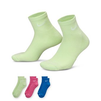 Women's Nike Everyday Plus 3-Pair Cushioned Training Ankle Socks