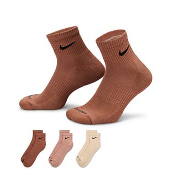 Women's Nike Everyday Plus 3-Pair Cushioned Training Ankle Socks