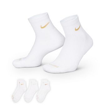 Women's Nike Everyday Plus 3-Pair Cushioned Training Ankle Socks
