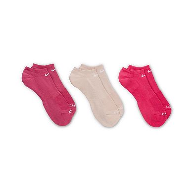 Women's Nike Everyday Plus 3-Pair Cushion Training No-Show Socks