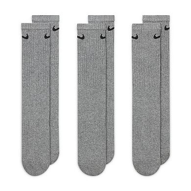 Women's Nike Everyday Cushioned Training Crew Socks 3-Pack