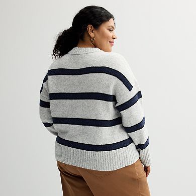 Plus Size Sonoma Goods For Life® Classic Sweater