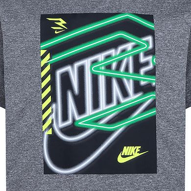 Boys 8-20 Nike 3BRAND by Russell Wilson Futura Logo Dri-FIT T-Shirt and Athletic Shorts 2-piece Set