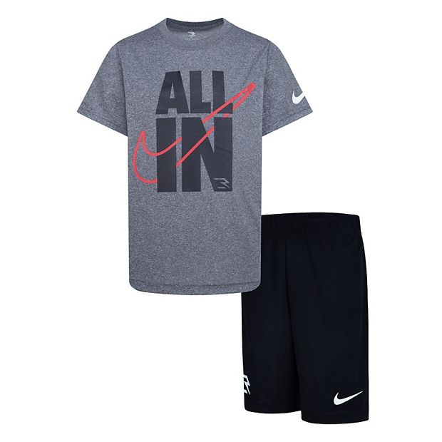 F.C.R.B ✖️ Nike Game Jeasey&shorts SET UP NIKE GOLF MODERN FIT WASHED GOLF SHORTS GREY 833233-021