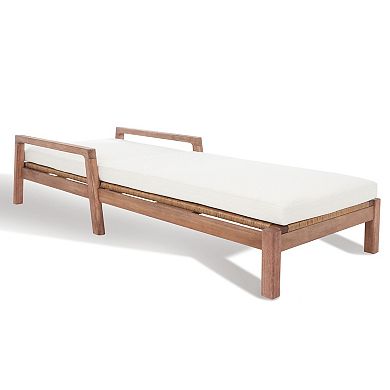Safavieh Donnamaria Wicker Sun Lounger