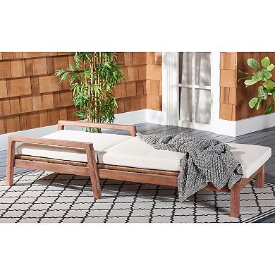 Safavieh Donnamaria Wicker Sun Lounger