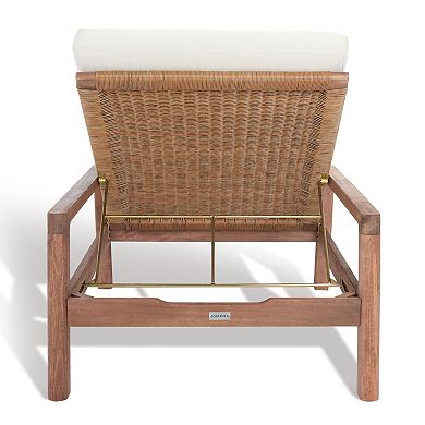 Safavieh Donnamaria Wicker Sun Lounger