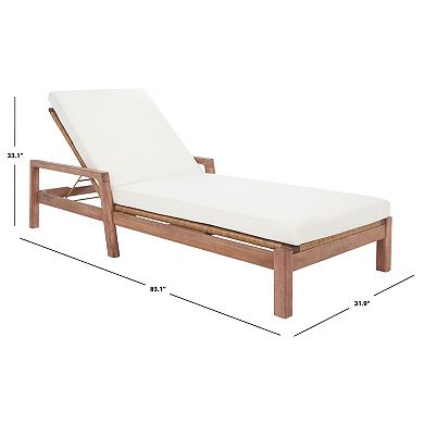 Safavieh Donnamaria Wicker Sun Lounger