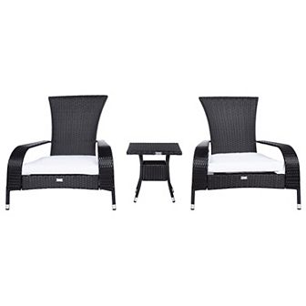 Safavieh Edna 3 pc Lounge Set