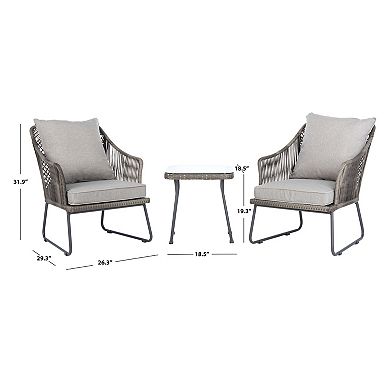 Safavieh Jensen 3-pc. Lounge Set