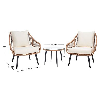 Safavieh Warlen 3-pc. Lounger Set