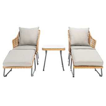 Safavieh Narda 5 pc Lounger Set