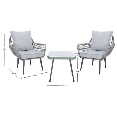 Safavieh Londyn 3-pc. Lounge Set